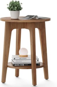 round end table for small spaces