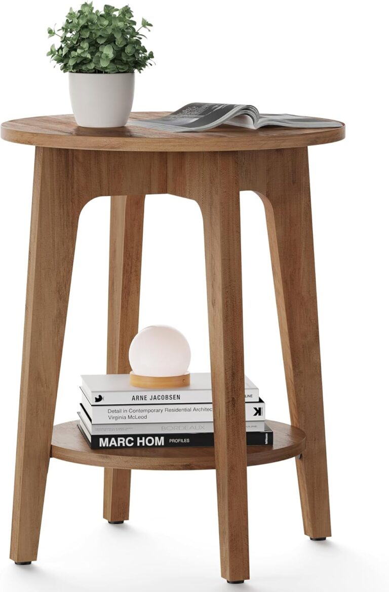 round end table for small spaces