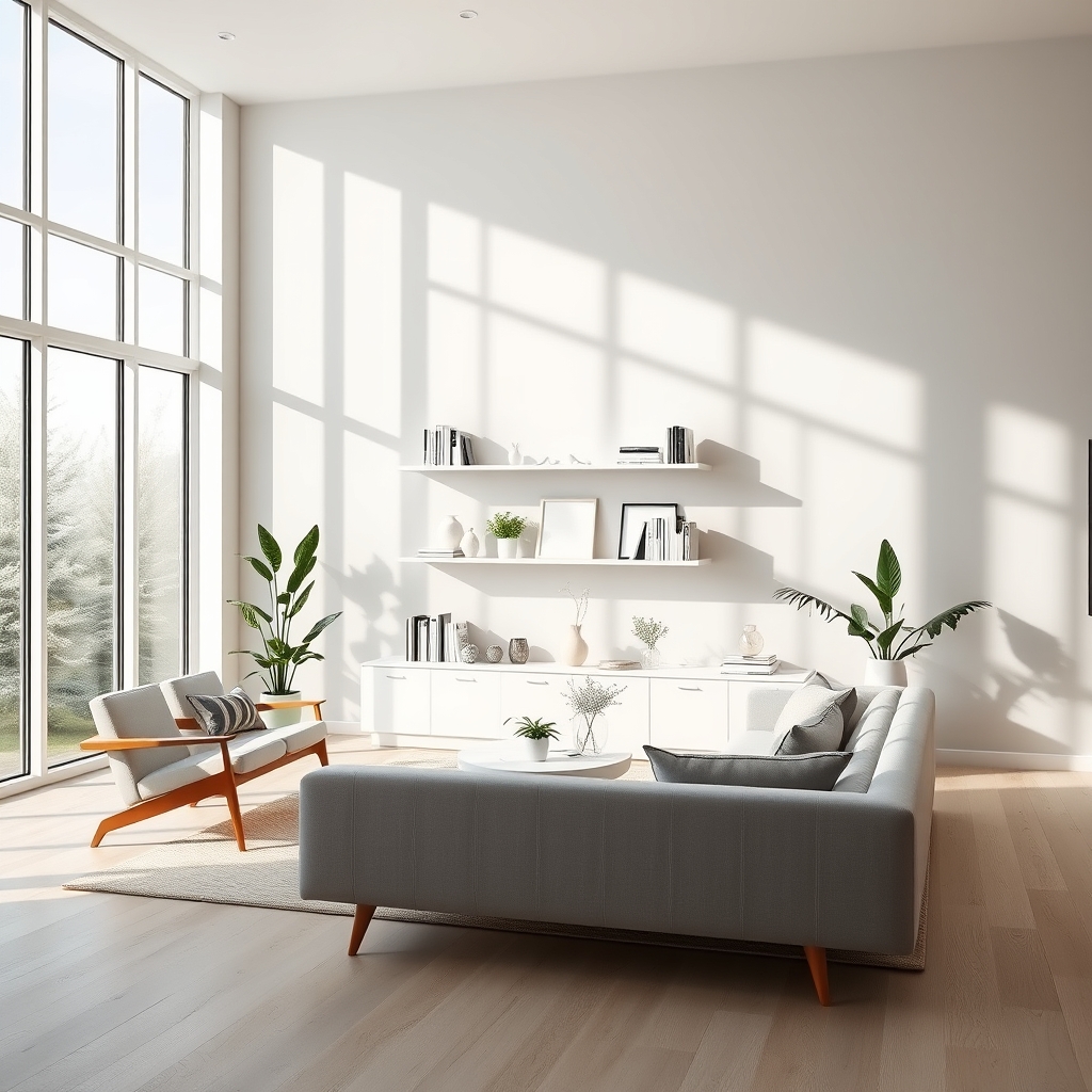 bookshelf white product view