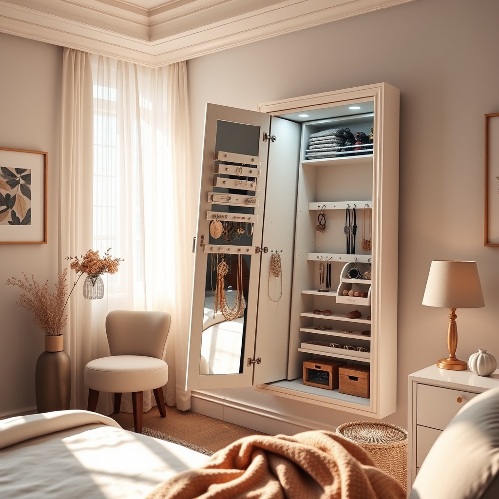 jewelry armoire product view
