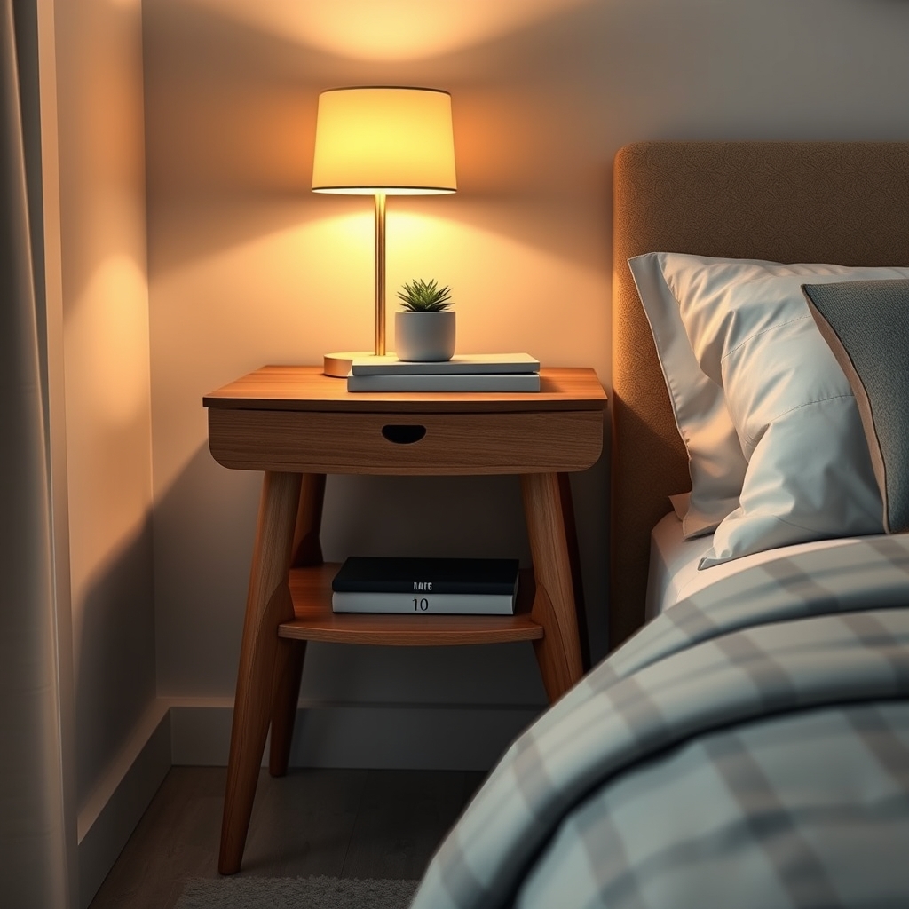 side table in action