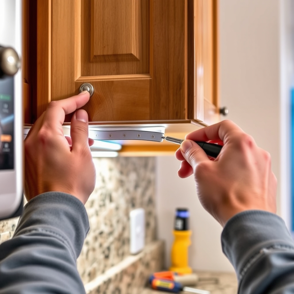 smart kitchen layered LED lighting - Illustration 2