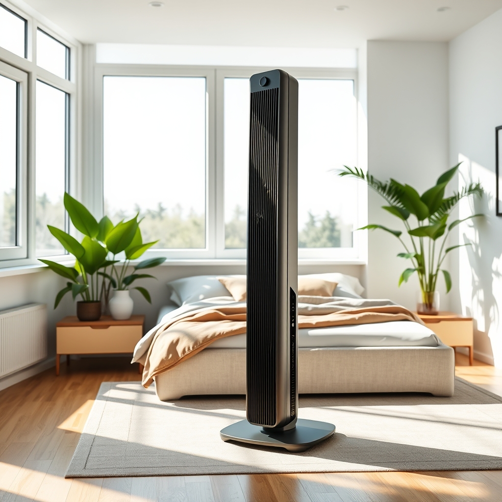 tower fan product view