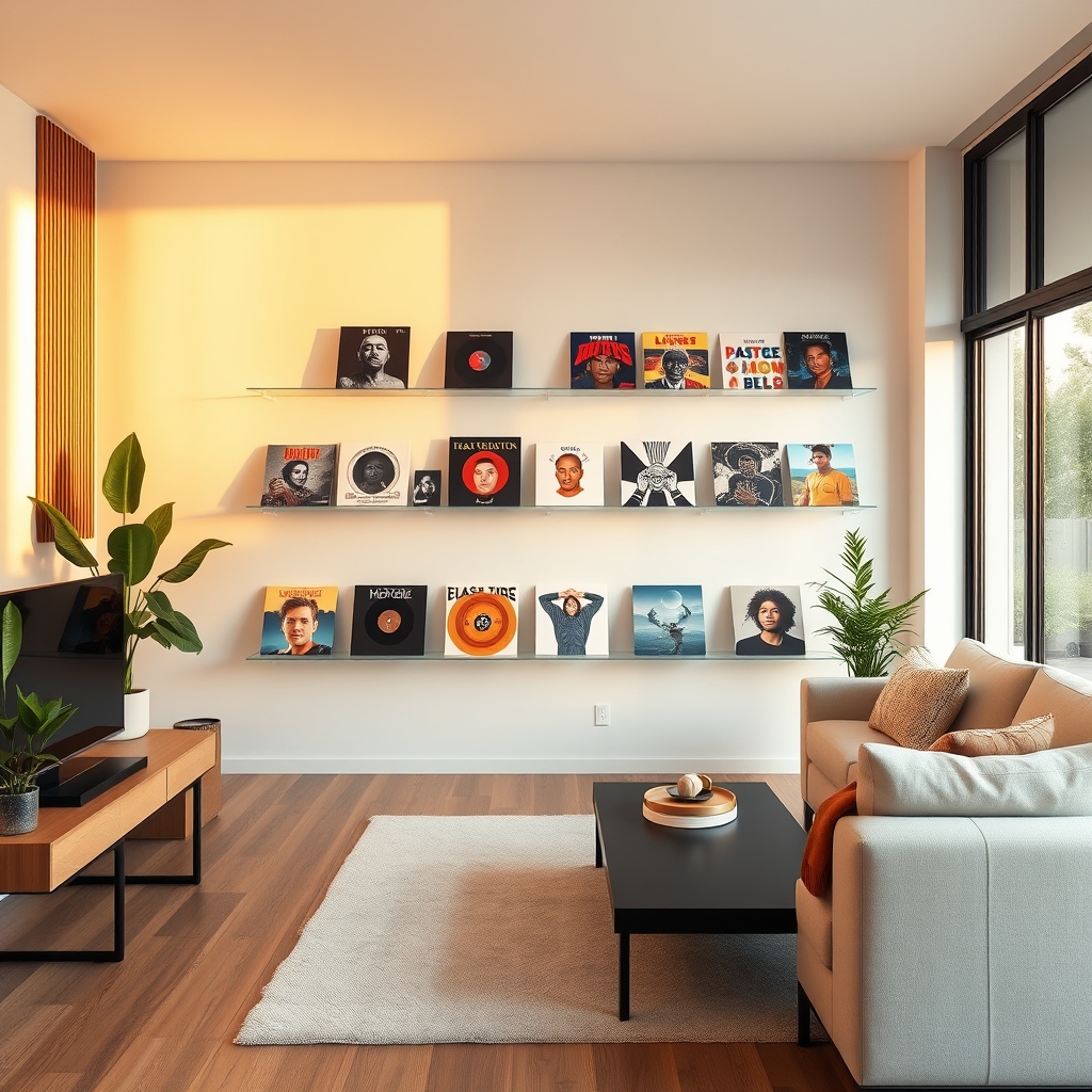 vinyl shelf product view