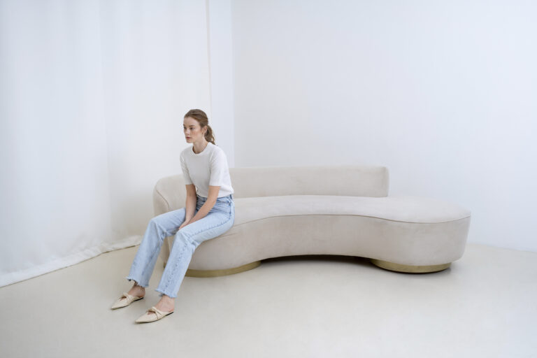 Curved Sectional Sofa