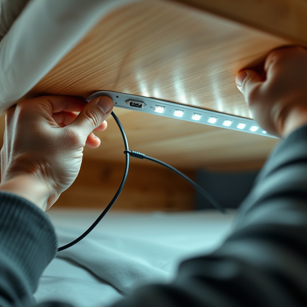 Bed Frame With LED Lights: 7 Amazing Ways to Upgrade Your Bedroom (Proven Guide) 3 bed frame with LED lights - Illustration 2