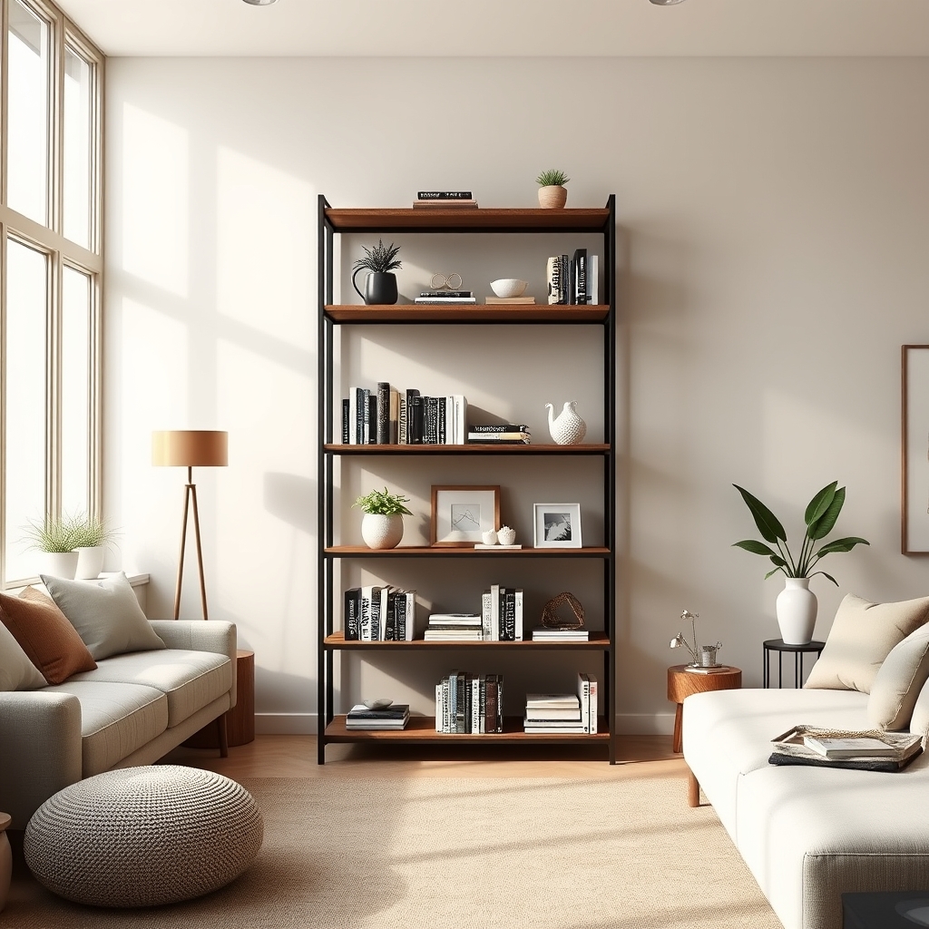 bookshelf organizer product view
