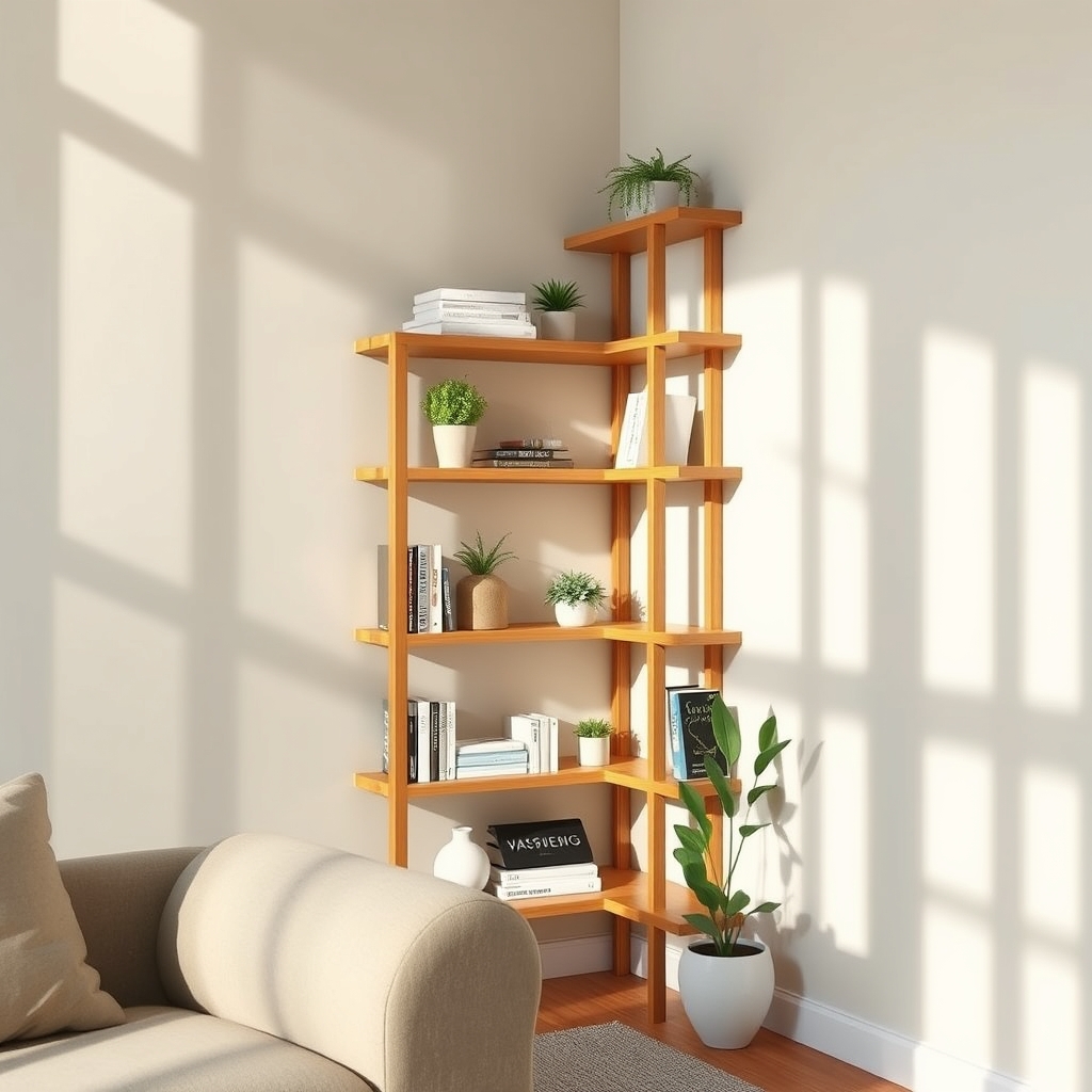 corner shelf product view