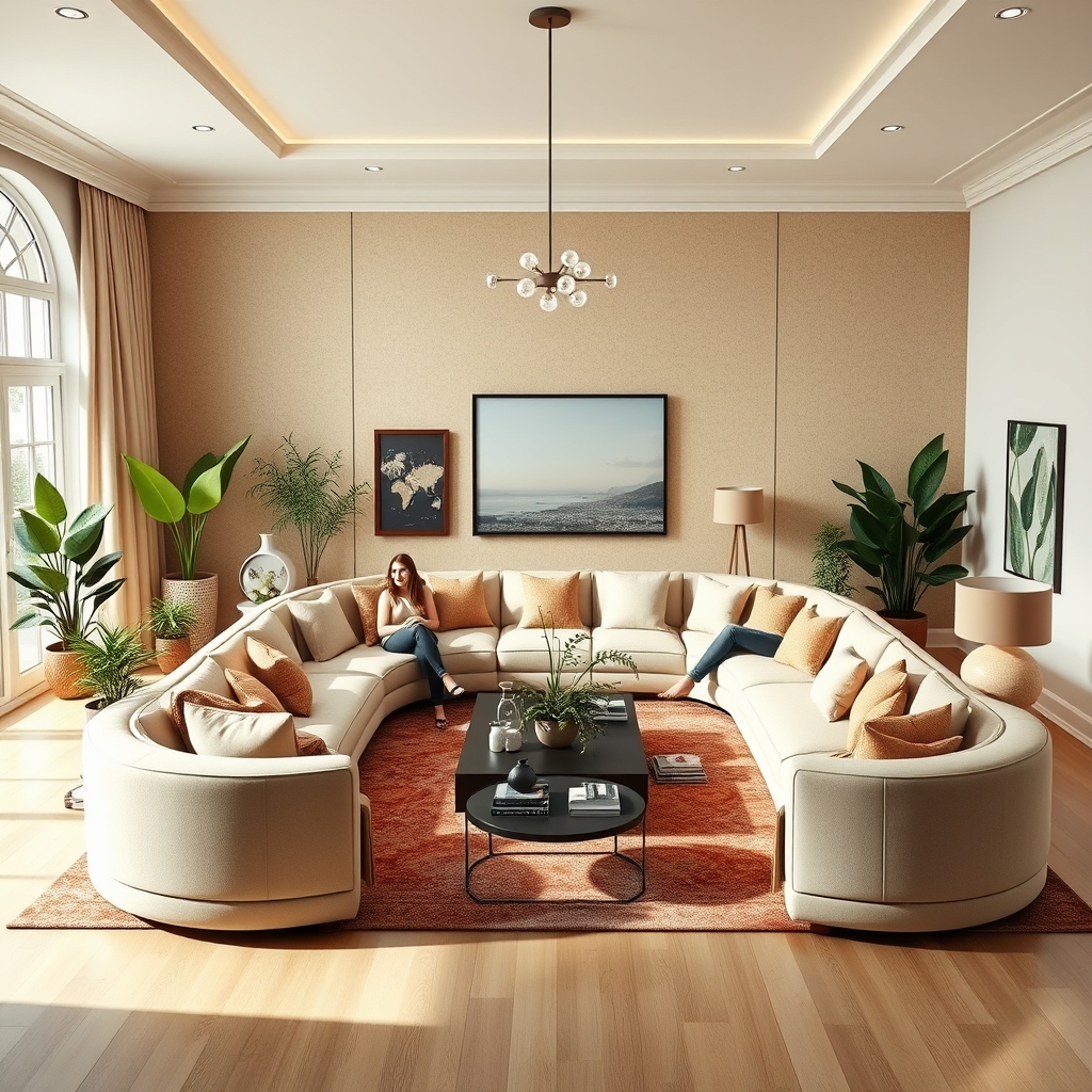 Curved Sectional Sofa: 7 Best Ways to Optimize Your Layout (Proven Guide) 4 curved sectional sofa - Illustration 3