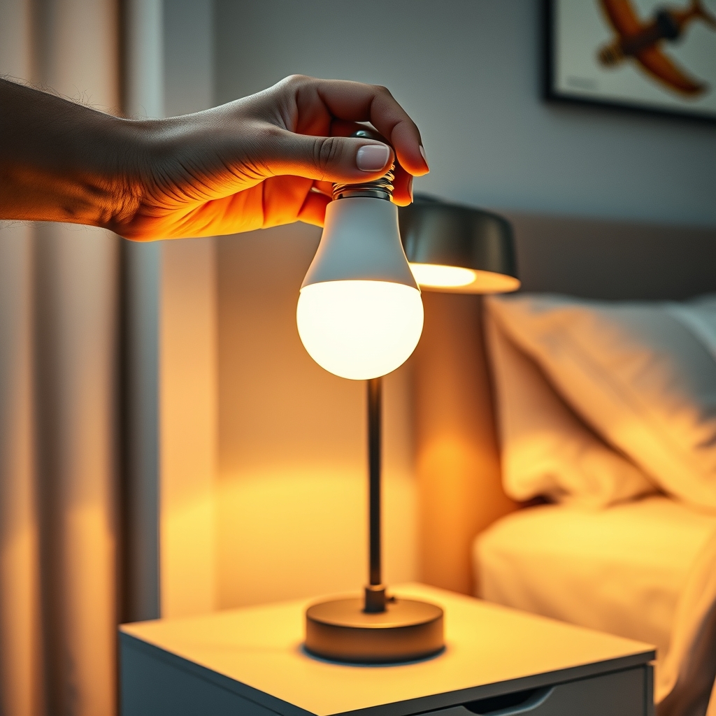 LED Bulbs in action