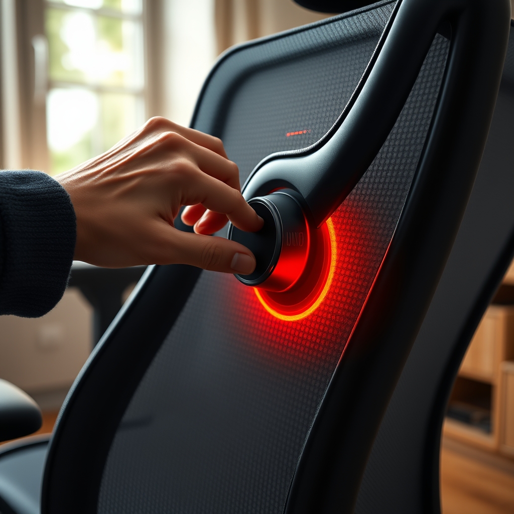 ergonomic chair lumbar support - Illustration 2