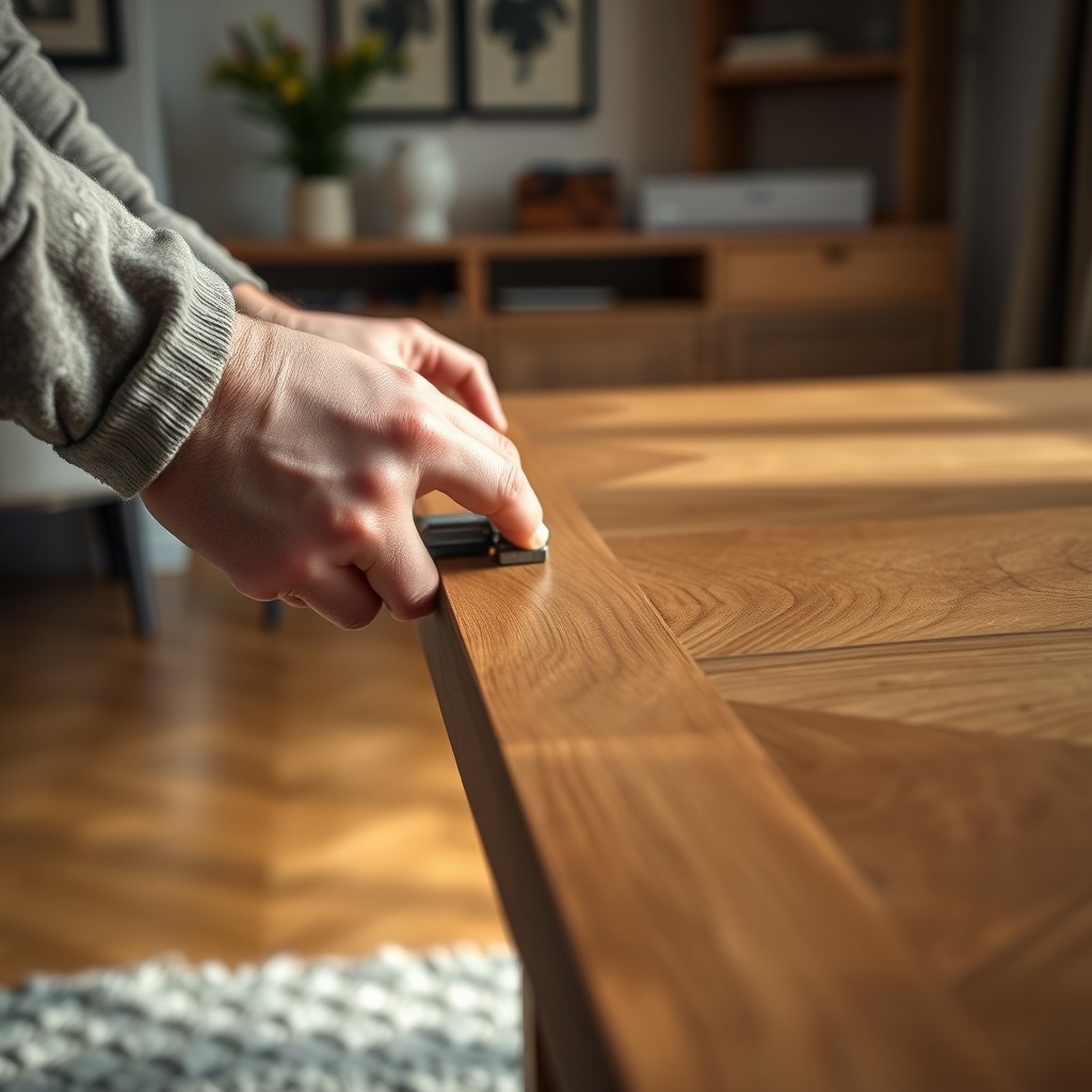 expandable dining table - Illustration 2