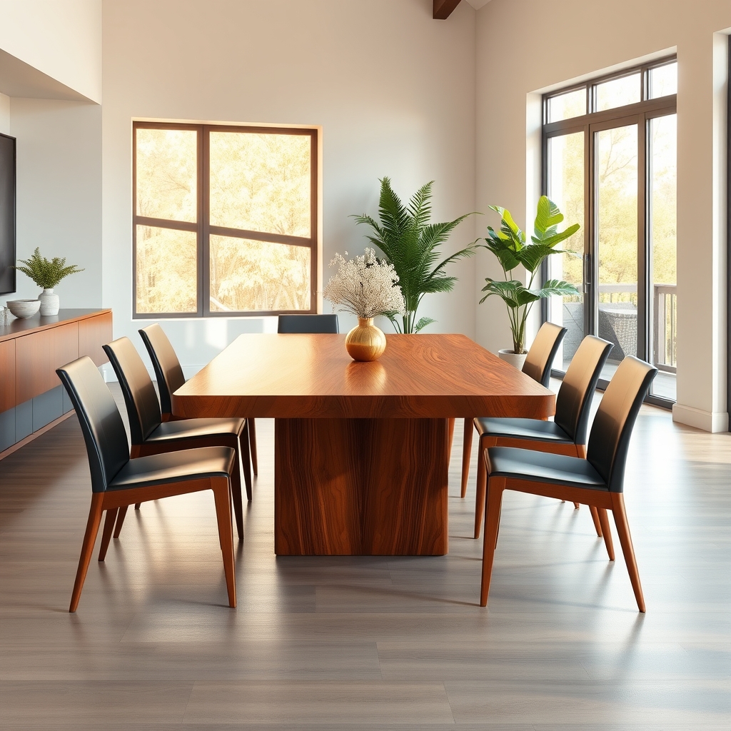 expandable dining table - Illustration 1