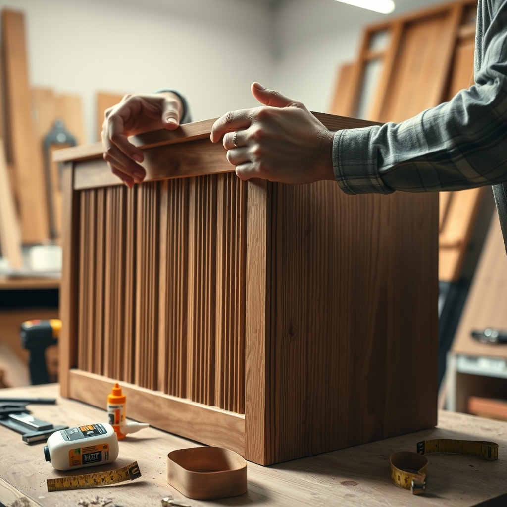 fluted sideboard - Illustration 2