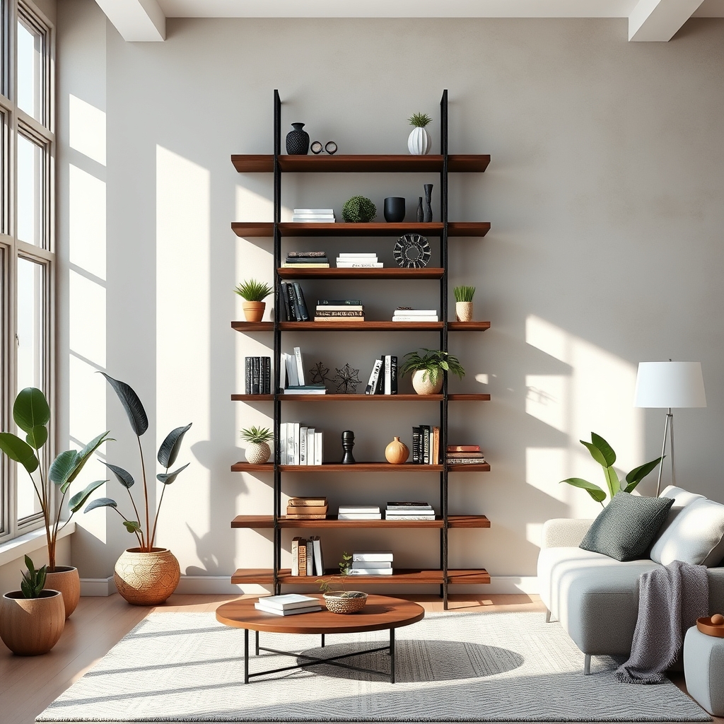 ladder shelf product view